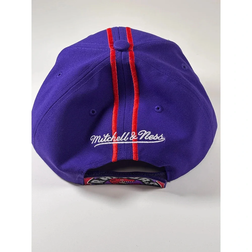 Mitchell Ness Purple Toronto Raptors Hardwood 1998 NBA Draft Adjustable Hat New